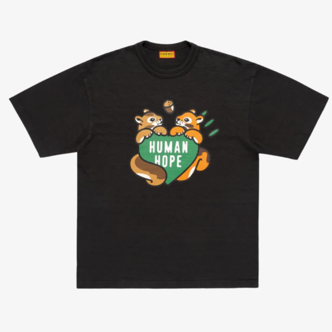 [3XL] 휴먼메이드 휴먼호프 제이홉 티셔츠 블랙 상품이미지1