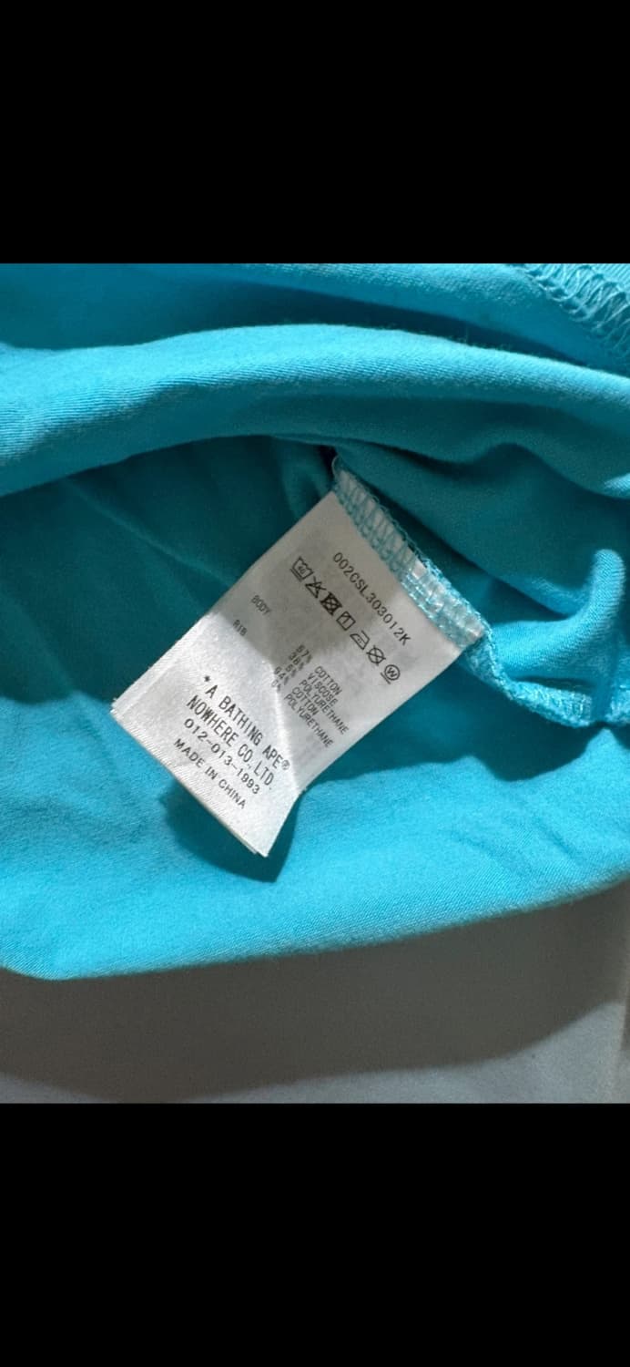 베이프 베이비 마일로 반팔티  상품이미지5