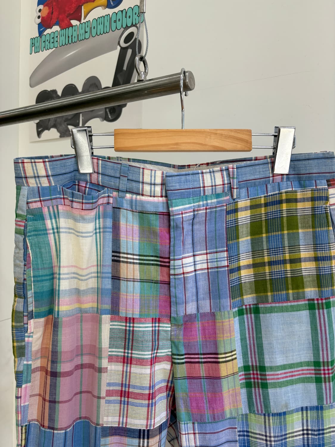 VINTAGE (Made in USA) 체크팬츠 상품이미지2