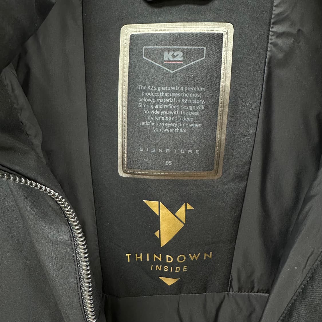K2 케이투 시그니처 씬다운 고어텍스 롱패딩 여성 95 거위털 J24 상품이미지7