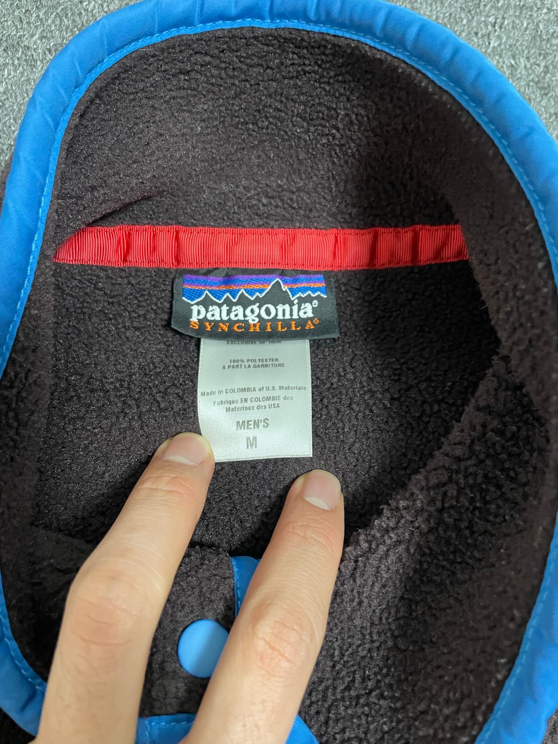[M] 파타고니아 신칠라 빈티지 옵시디언플럼 잔나비 최정훈 상품이미지4