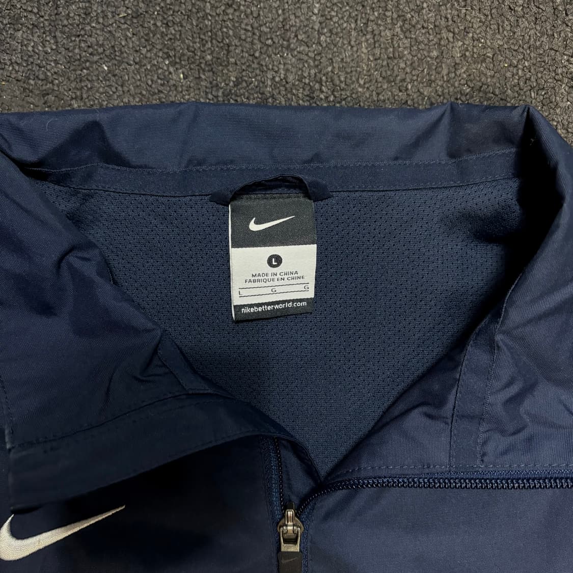 나이키 네이비 바람막이 L 상품이미지6