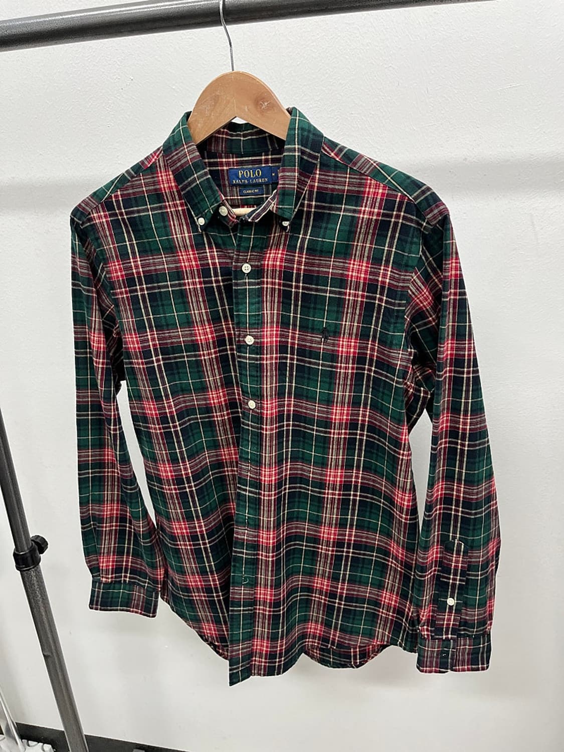 100-105) 폴로 신형 코튼플란넬 셔츠  상품이미지1