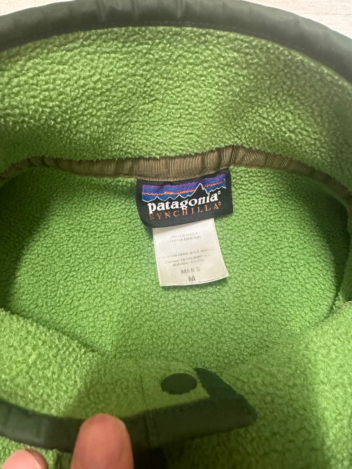 (M)파타고니아 빈티지 신칠라 그린 상품이미지3