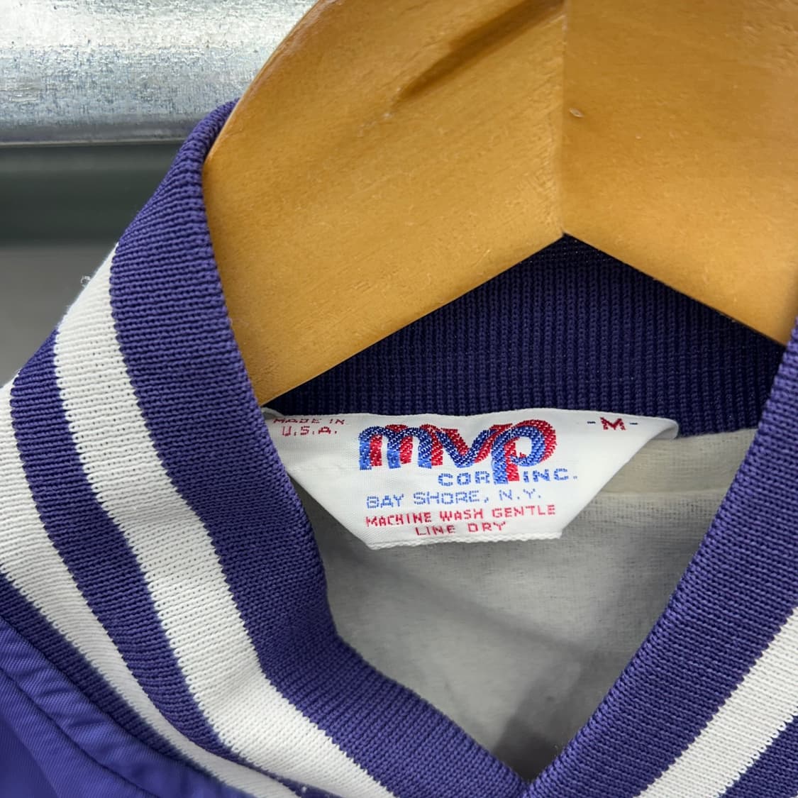 (M)90's MVP USA 바시티자켓-Y356 상품이미지3