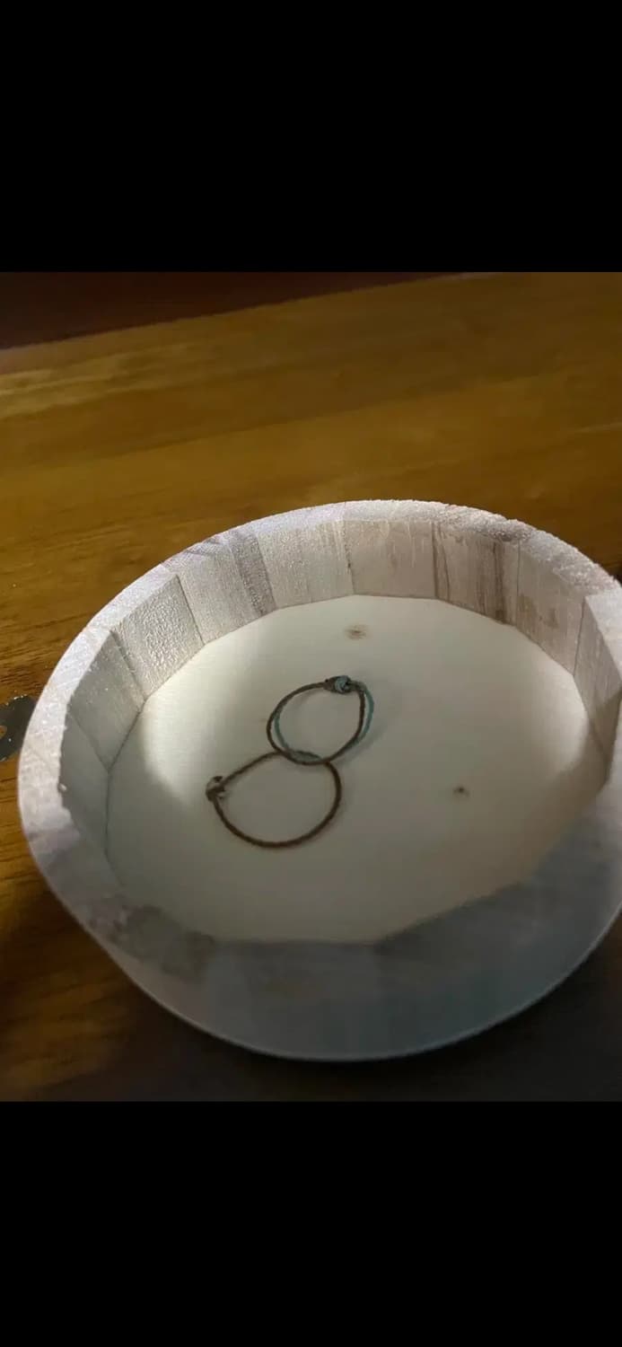 터키석 마크라메 목걸이 팔찌 세트 상품이미지4