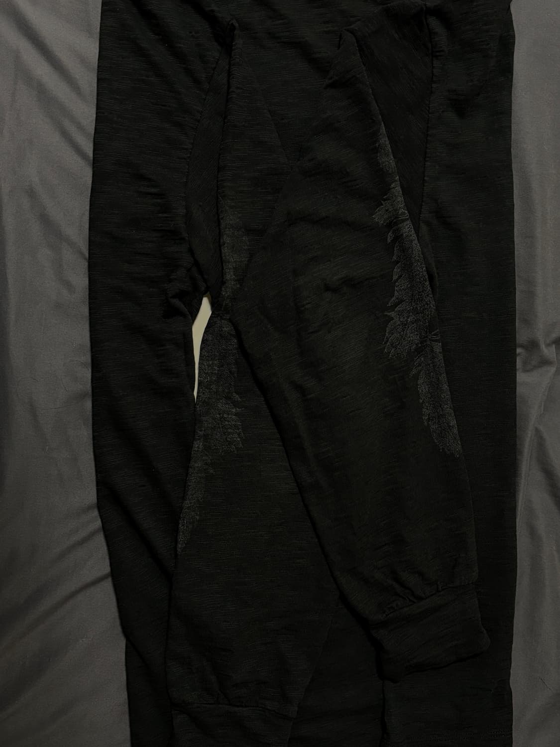 [2]폴리테루 페더 롱슬리브 블랙 상품이미지3