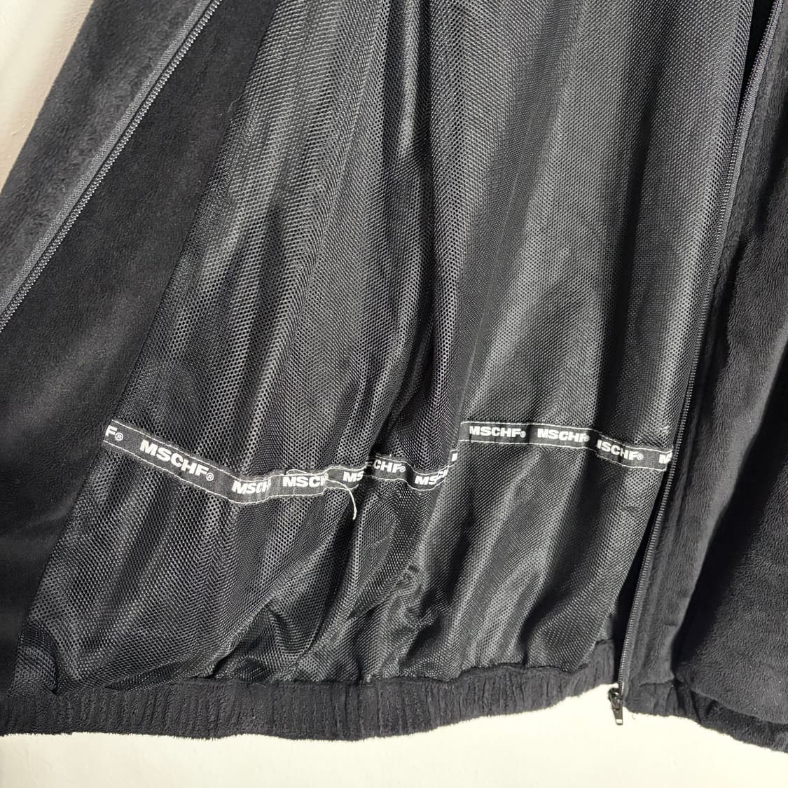 MSCHF 미스치프 벨루어  벨벳 트랙 자켓 블랙(Free) 상품이미지7