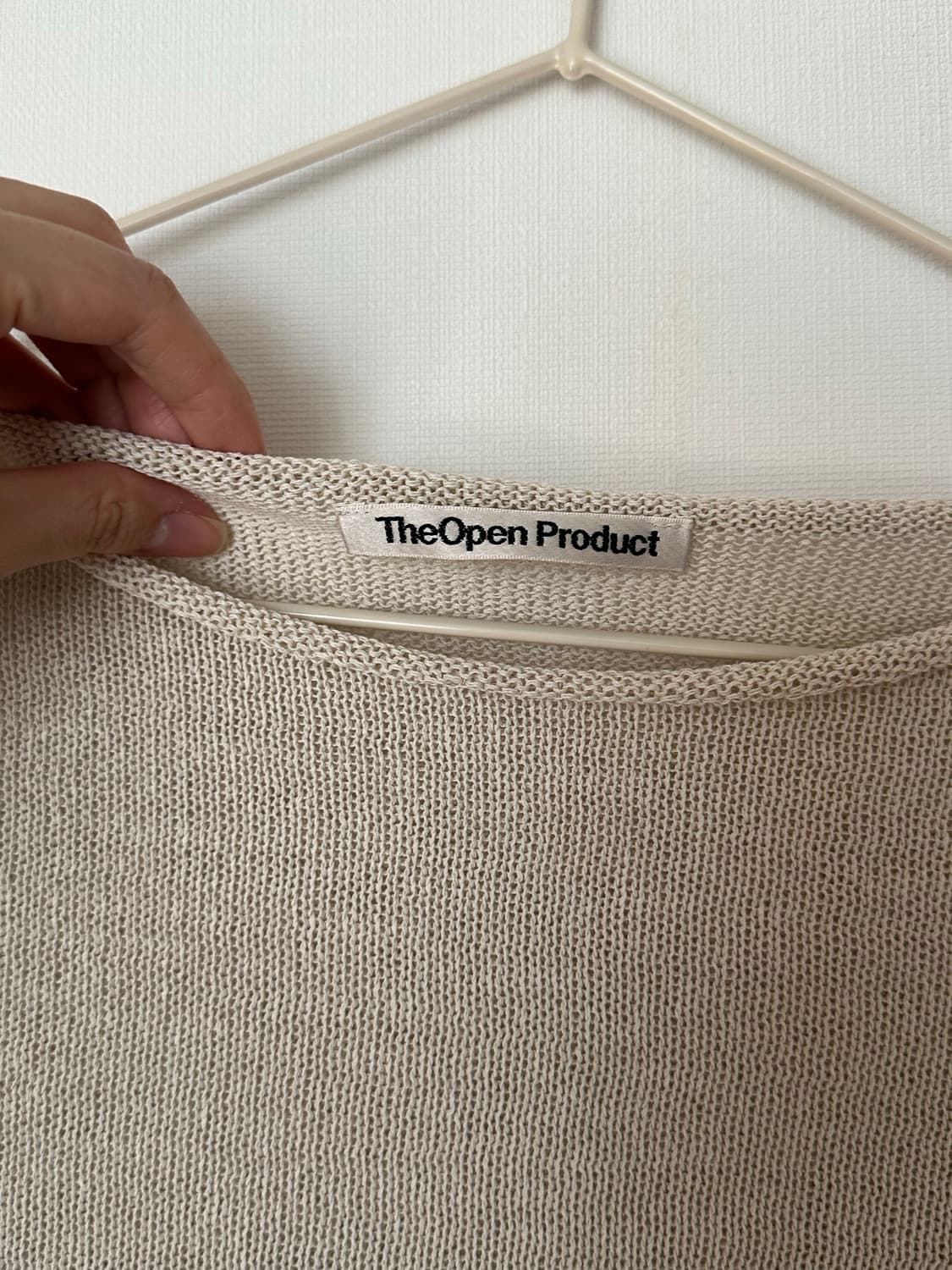 더오픈프로덕트 오픈와이와이 크롭 니트 상품이미지2