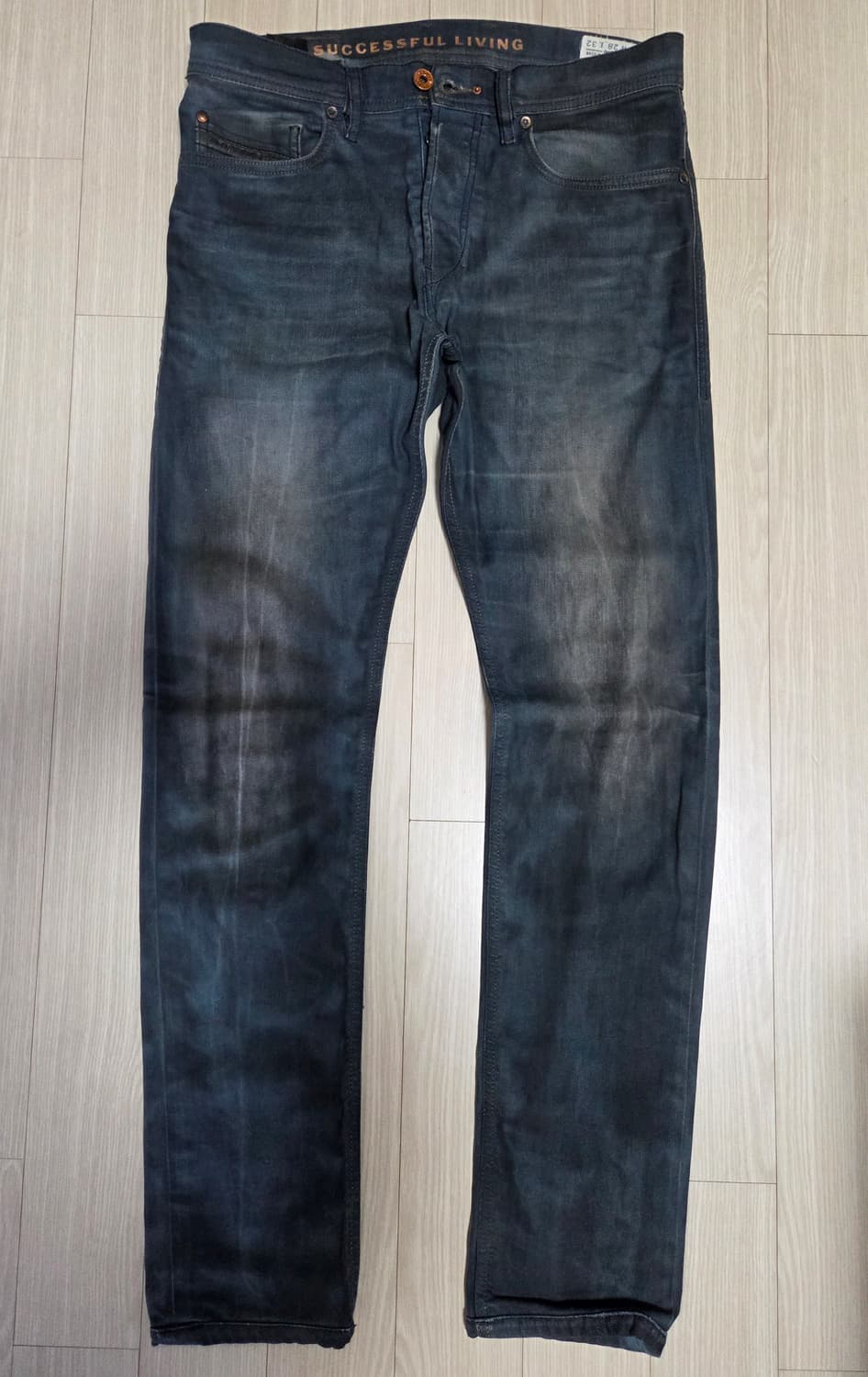 디젤 테파 오일워싱 데님팬츠  상품이미지1