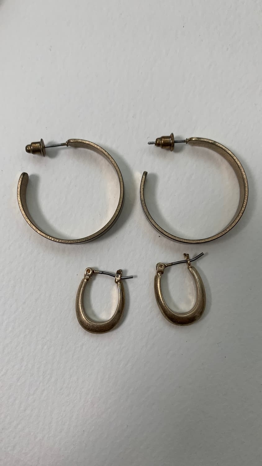빈티지 귀걸이 2개 상품이미지1