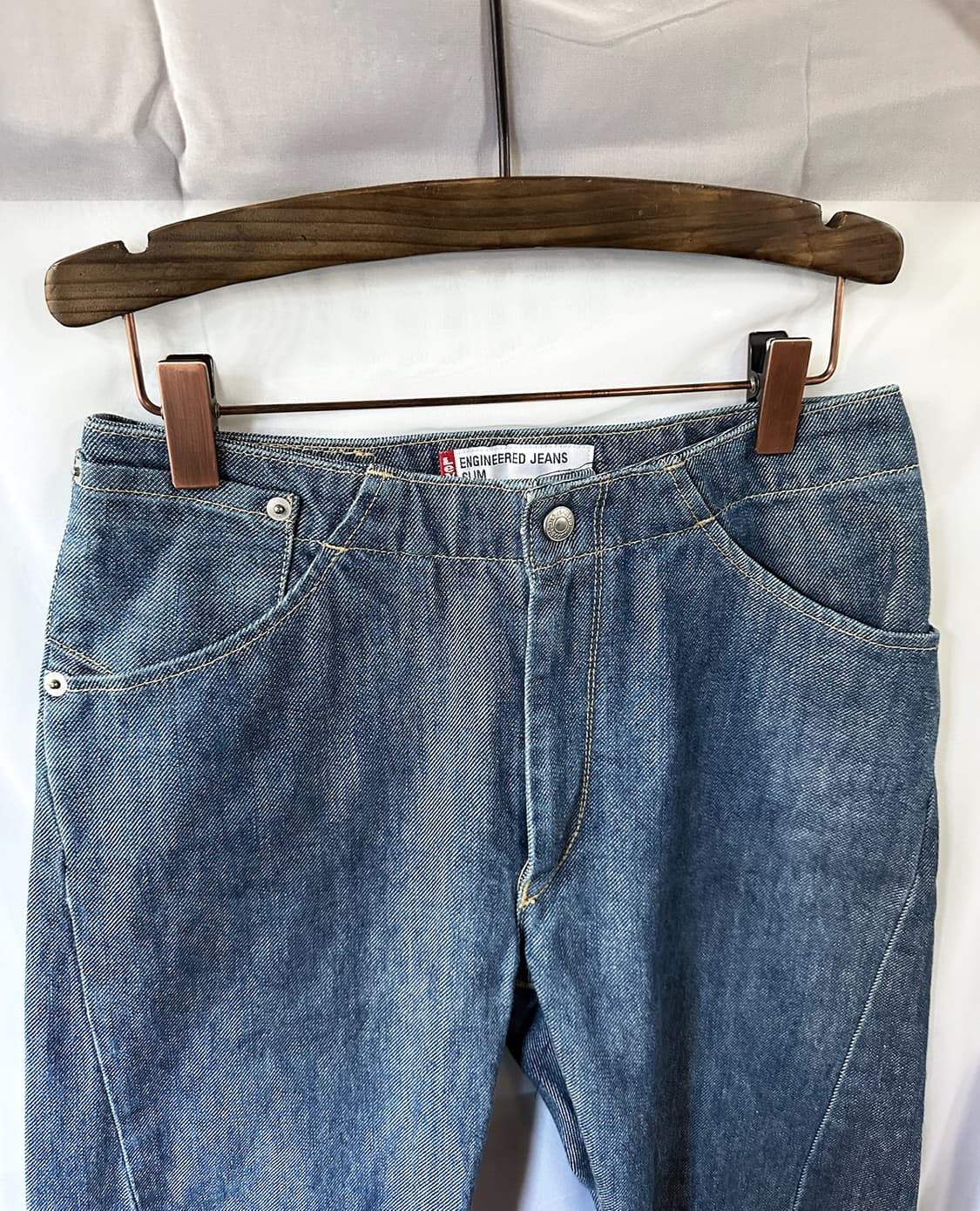 LEVI'S engineered slim indigo jeans w28 상품이미지2