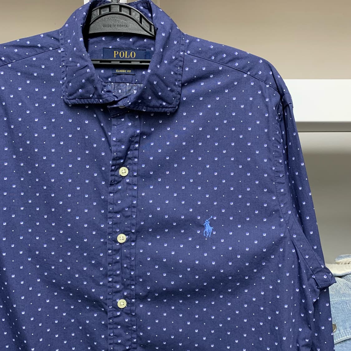 [S] 폴로 랄프로렌 패턴 셔츠 클래식핏 상품이미지1