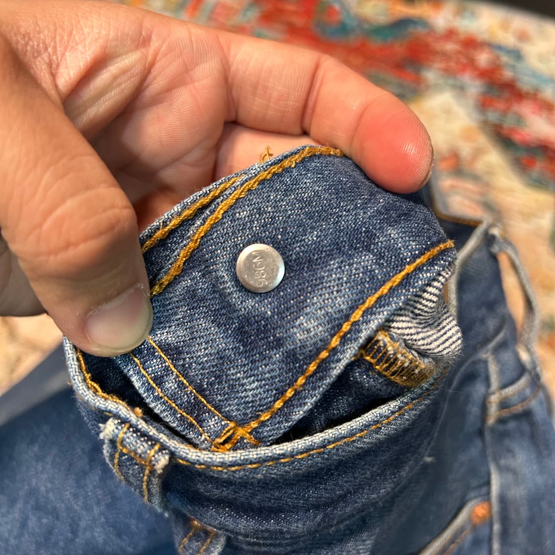 [38/32] 00s 리바이스 501 데님팬츠 상품이미지4