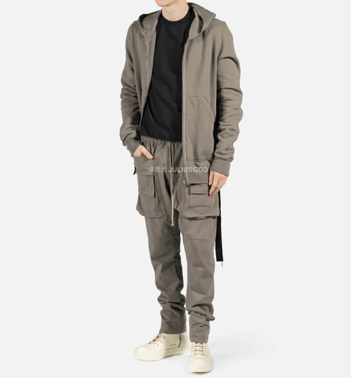 [32/새제품] RICK OWENS 릭오웬스 태권도 크리치 카고 바지 상품이미지10