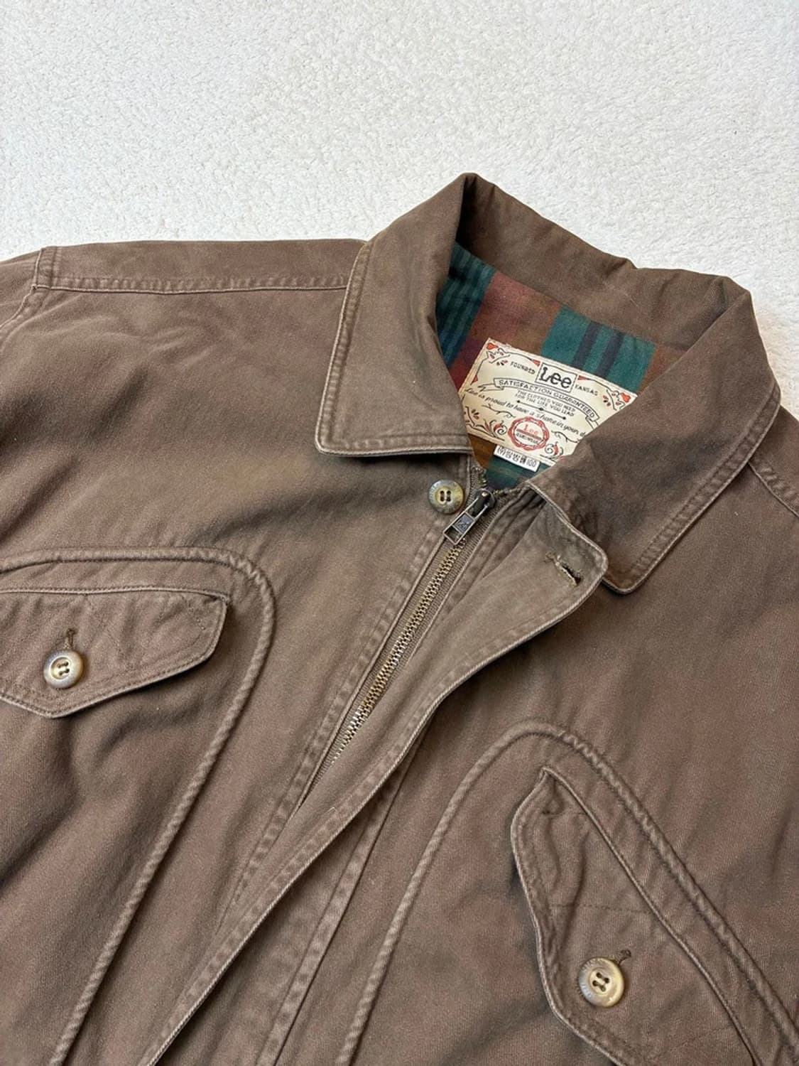 Lee 리 90's 헤비코튼 아이코닉 사파리 자켓 PN6207 상품이미지3