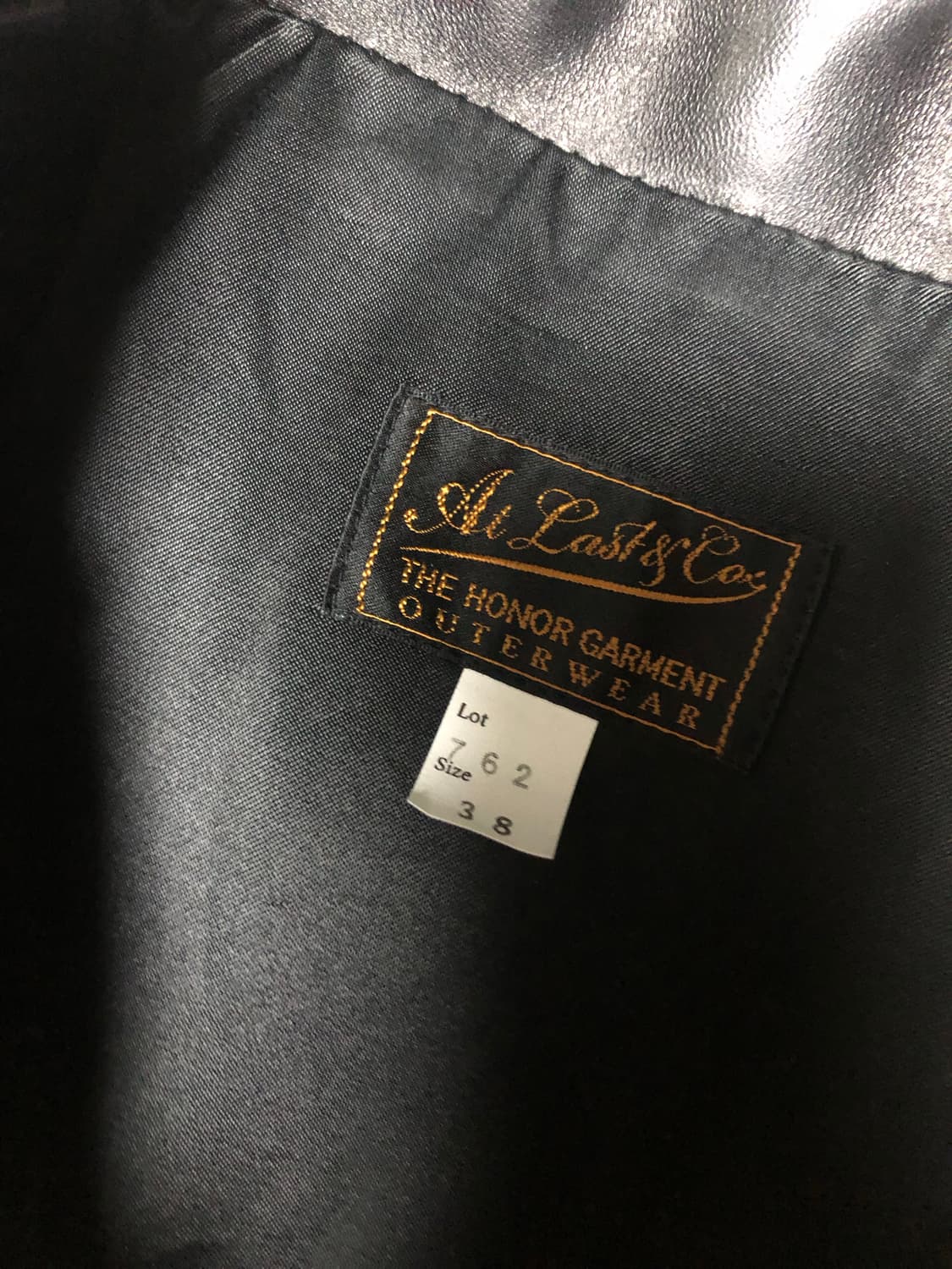 타임원클로딩 레더자켓 상품이미지2