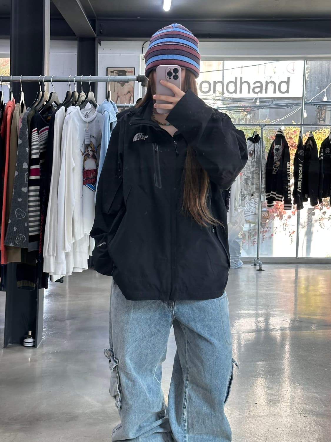 노스페이스 하이벤트 고어텍스 윈드브레이커 자켓 상품이미지2