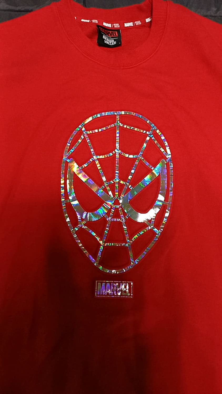 마블 스파이더맨 맨투맨 100 가슴55 기장70 상품이미지2