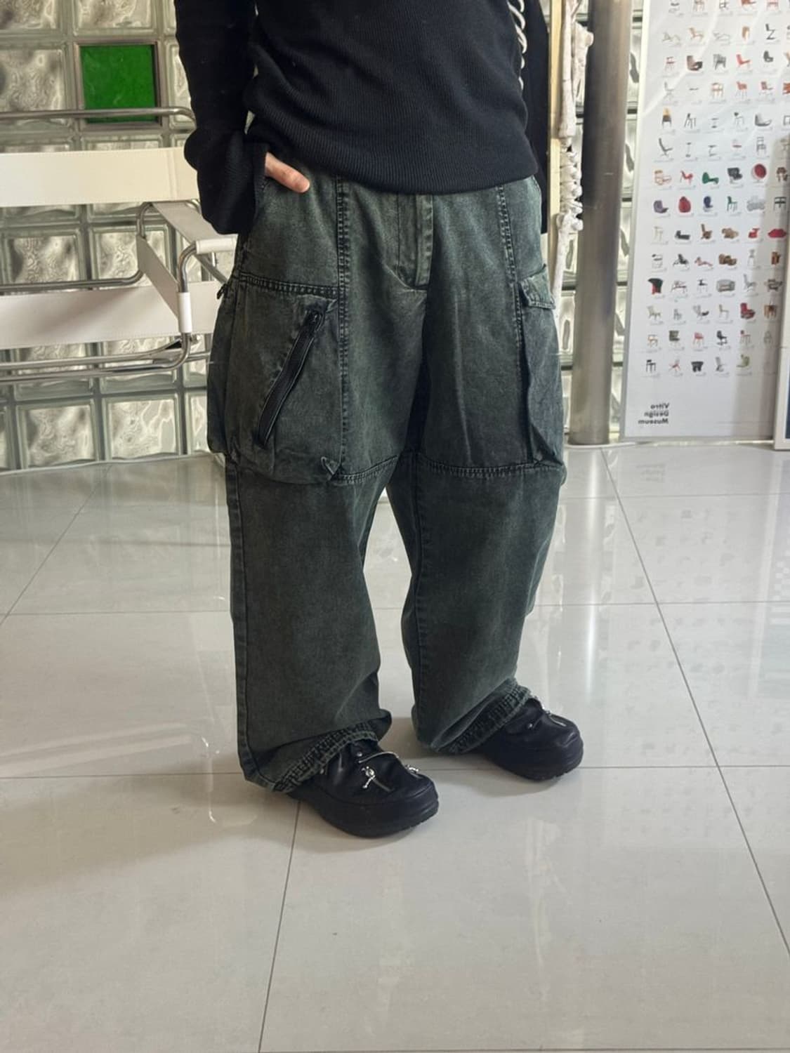 NULL WOODPECKER BUGGY PANTS 버기 팬츠 상품이미지4