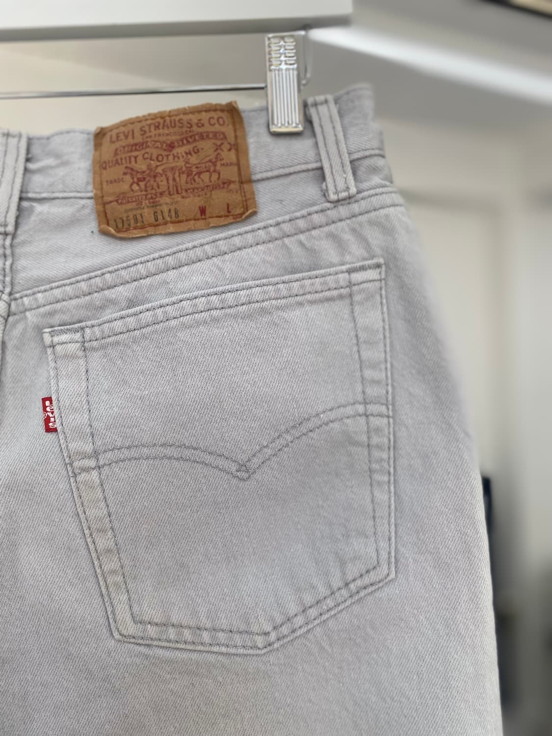 Levis501 Cut Off 90s USA 28사이즈 a4911 상품이미지6