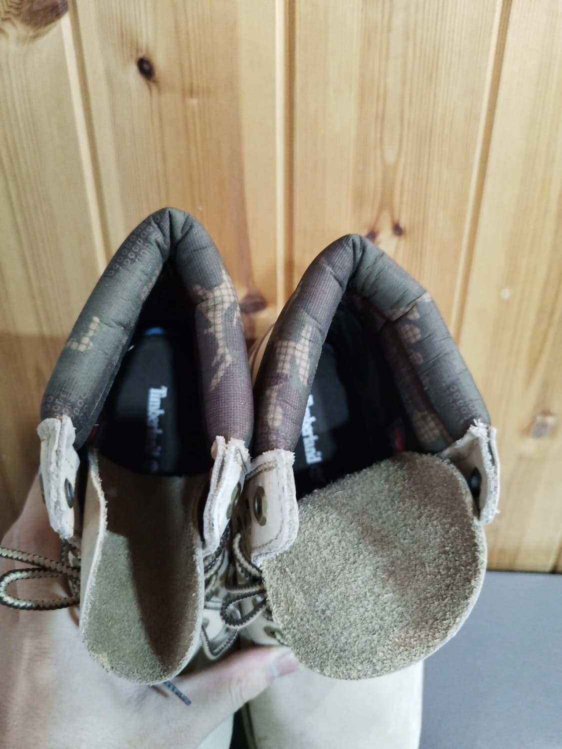 250mm 팀버랜드 아이보리 카모 워커 상품이미지6