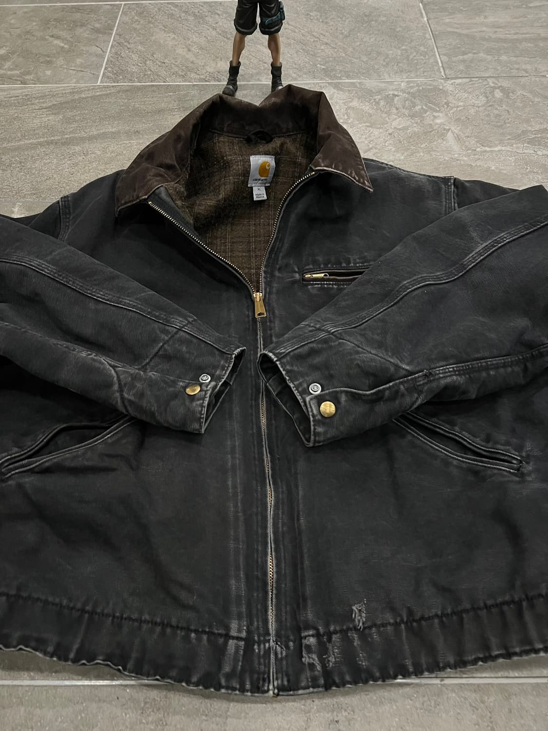 (XL)칼하트 디트로이트 자켓 J97 BLK 블랙 상품이미지7