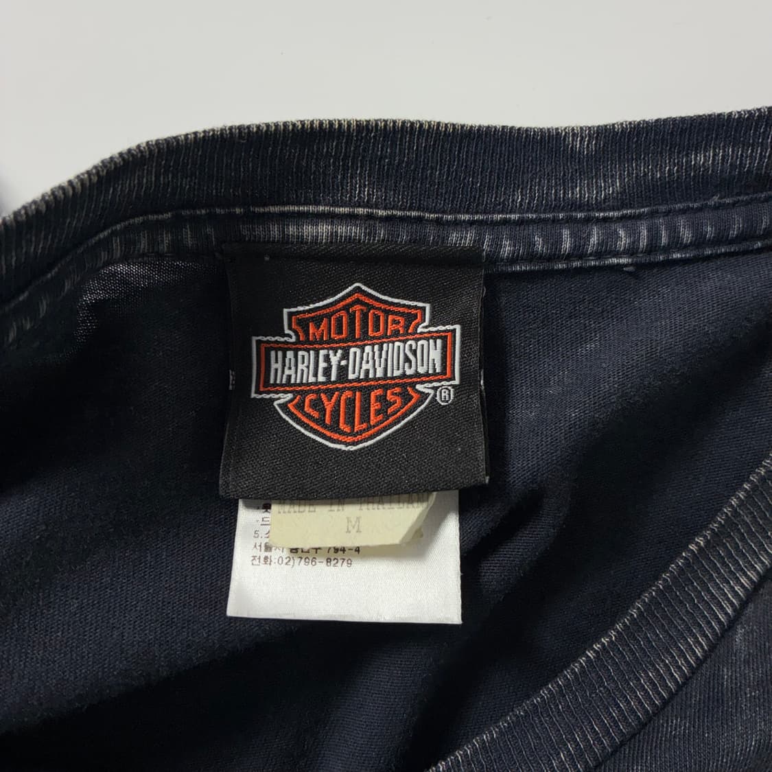 Harley davidson   할리 데이비슨 스컬 프린팅 반팔티셔츠 상품이미지6