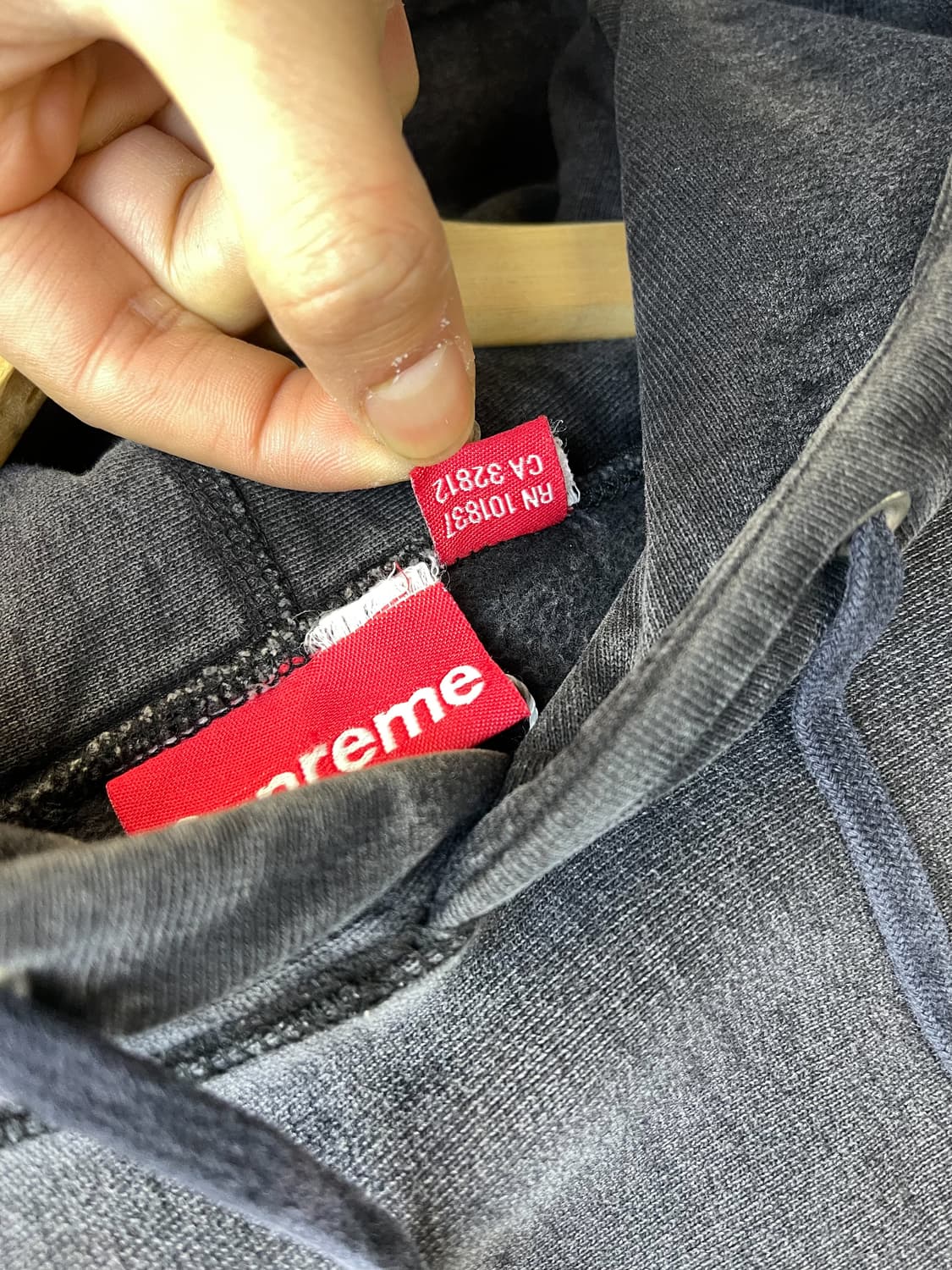 슈프림 12FW 박스 로고 후드티 상품이미지5