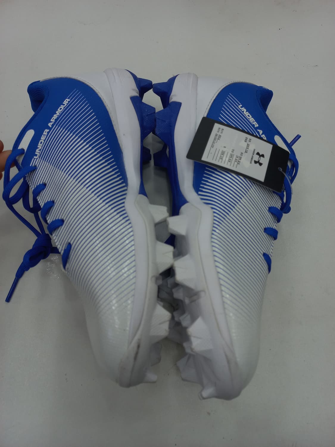 언더아머 야구화 블루/화이트 235 상품이미지7