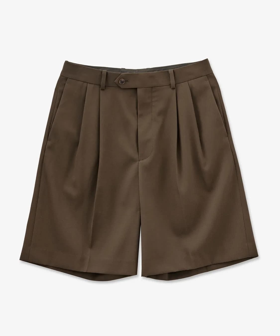 23SS 오라리 워시드 핀스 트윌 벨티드 팬츠 (브라운) 상품이미지1