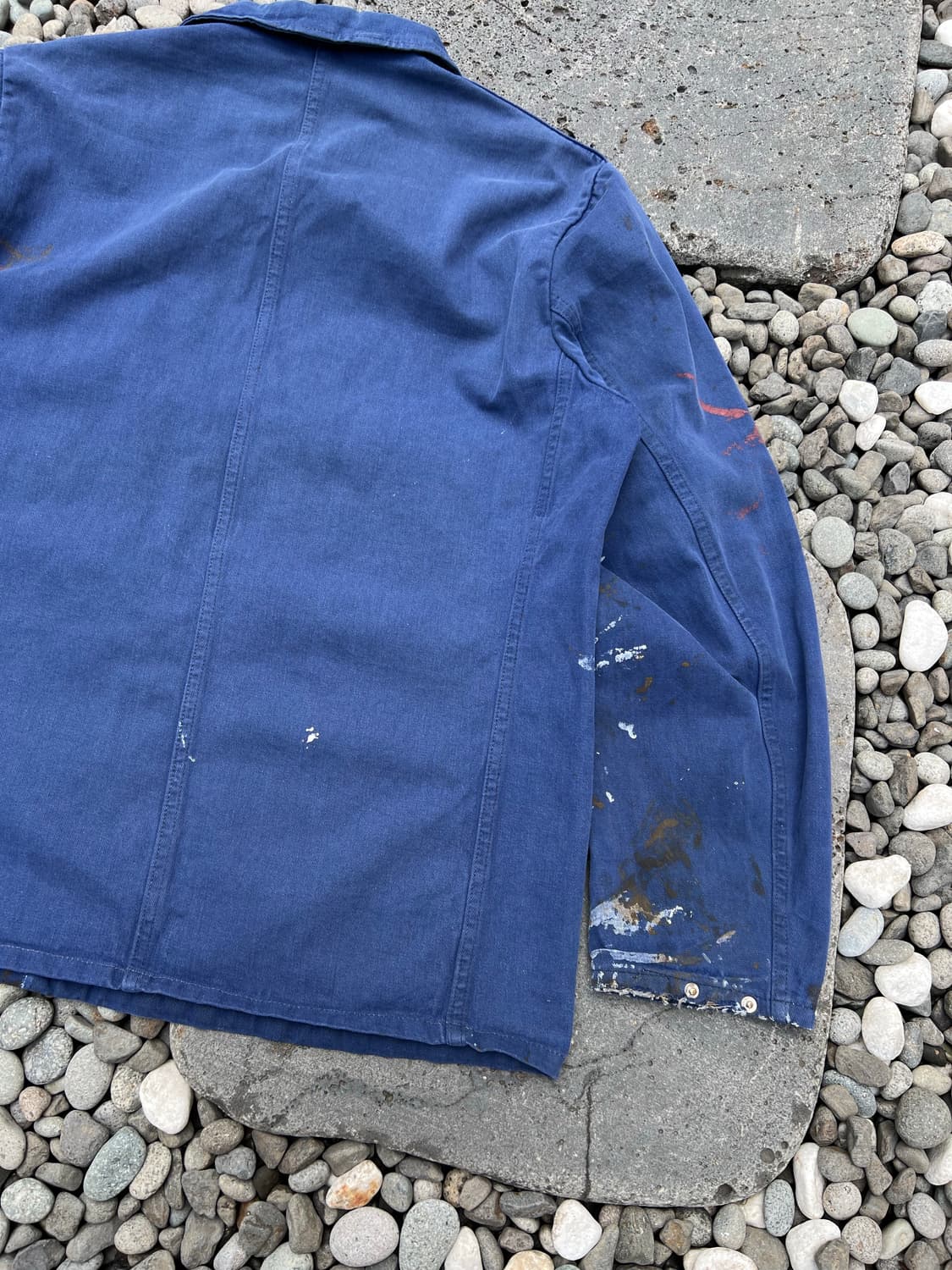 OLD VINTAGE PAINTED DENIM 데님프렌치워크자켓 상품이미지10
