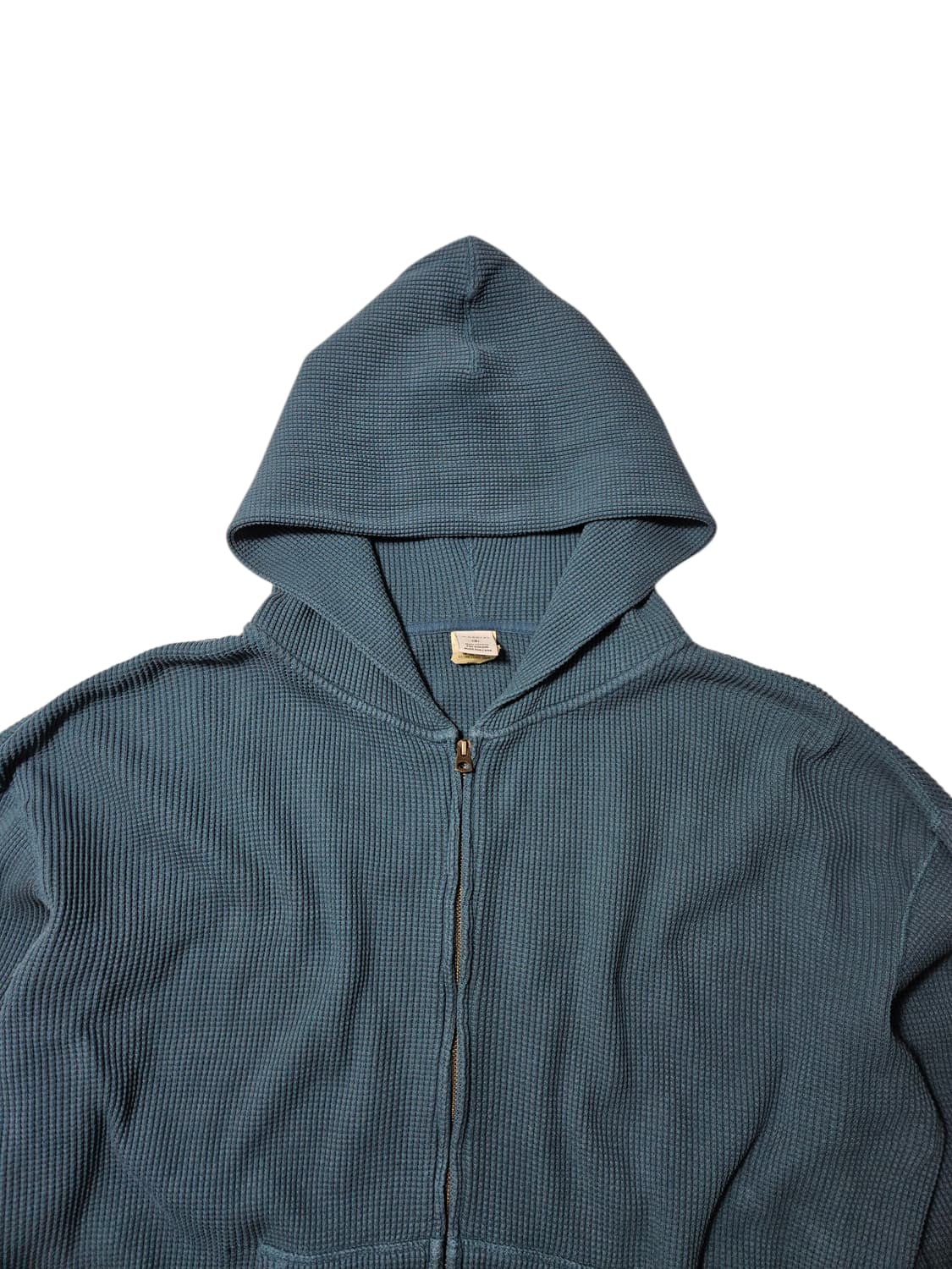 카키스 와플 후드집업 집후디 4 Khakis Teal 상품이미지3