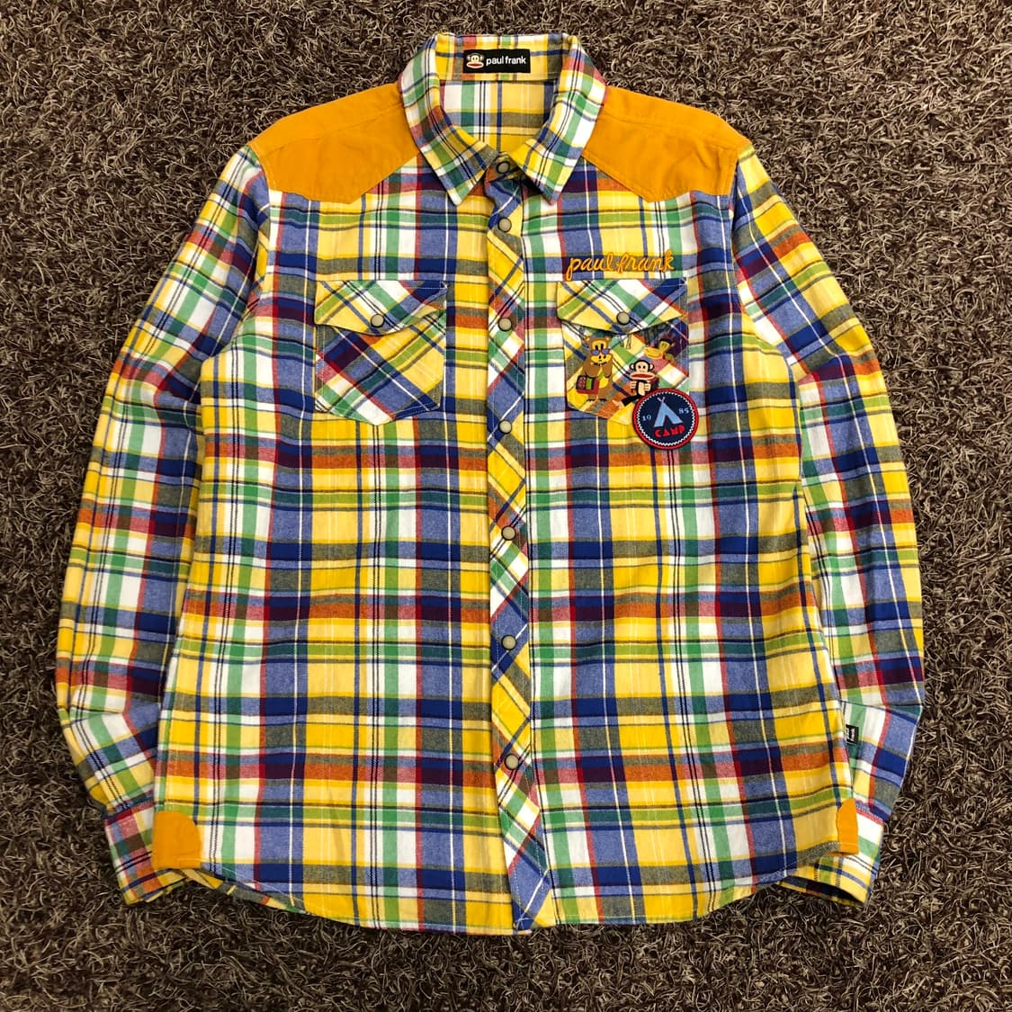 폴프랭크 빅로고 체크 웨스턴 셔츠  상품이미지3