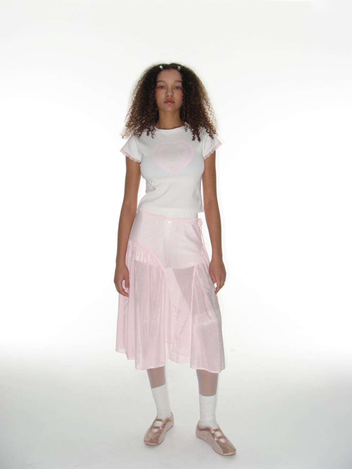 LACE HEART PRINTING TOP_WHITE 상품이미지4