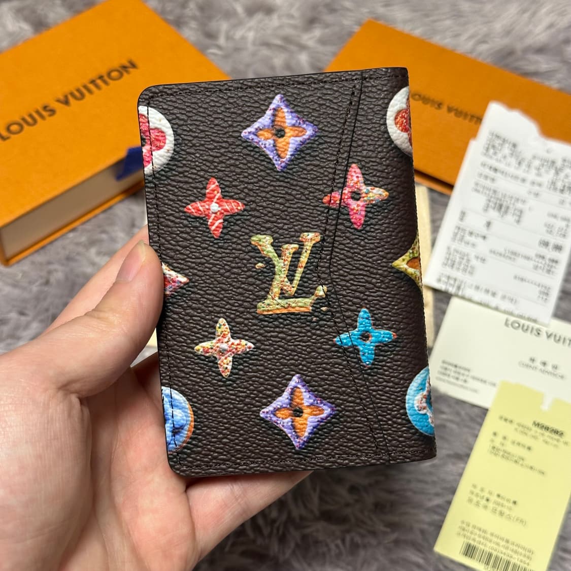[미사용/새상품] 루이비통 모노그램 초콜릿 오거나이저 카드지갑 상품이미지2
