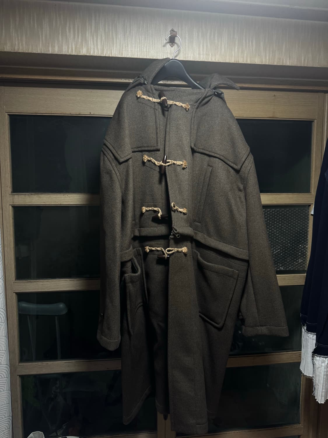앵글런(ANGLAN) Duffle Coat - Brown 상품이미지4