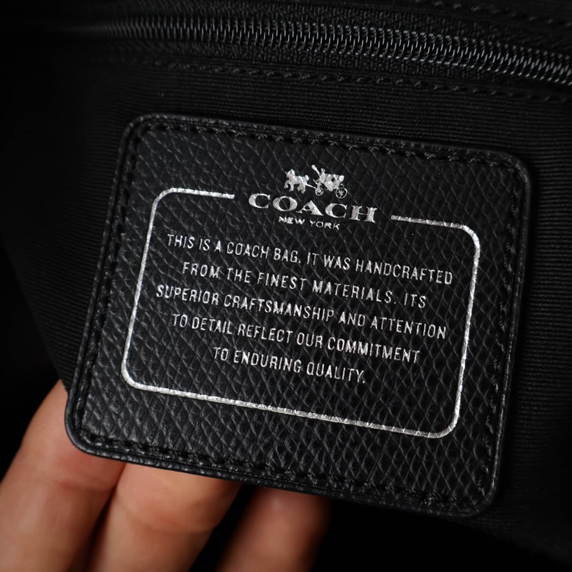 코치 가죽 토트 숄더백 상품이미지7