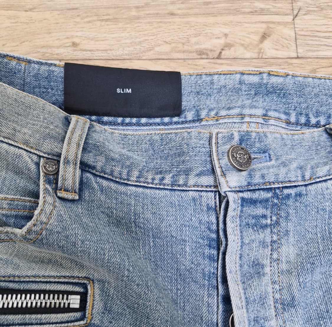 발망 레더패널 신형 바이커 진 상품이미지6