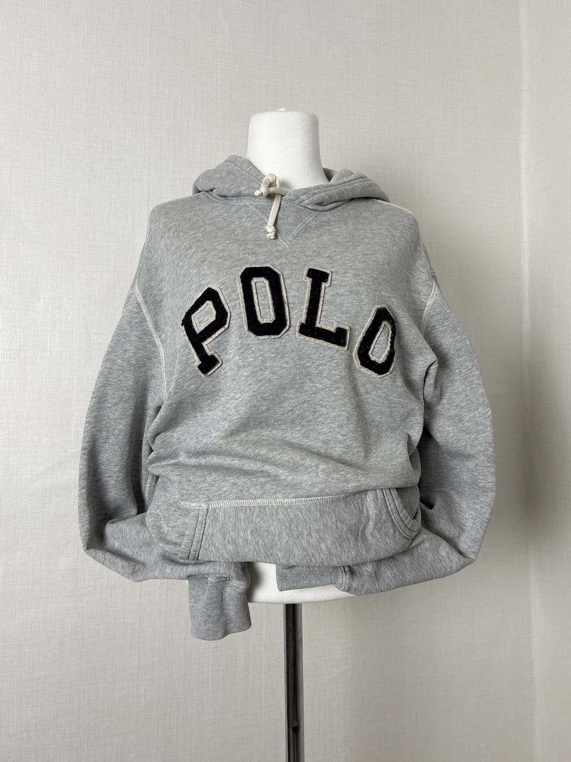 폴로 빅로고 후드티 상품이미지2