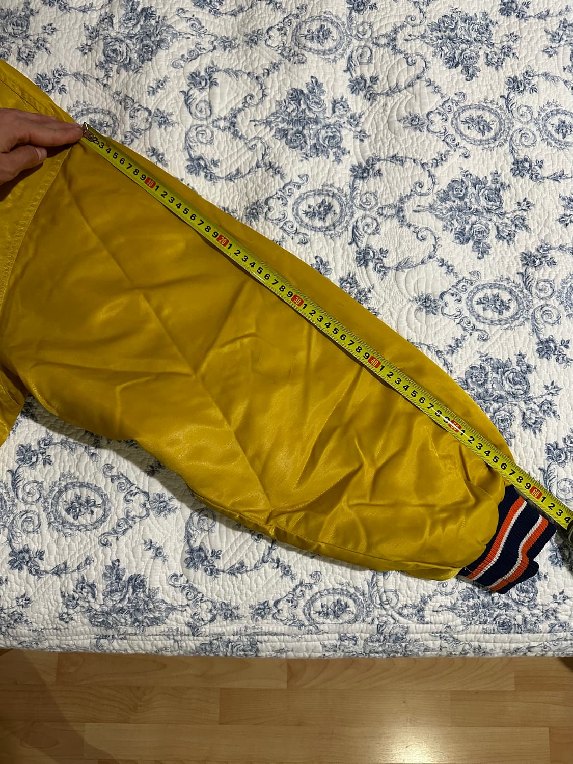 Starter 옐로우 오버사이즈 얇은 패딩(솜) 자켓  상품이미지6