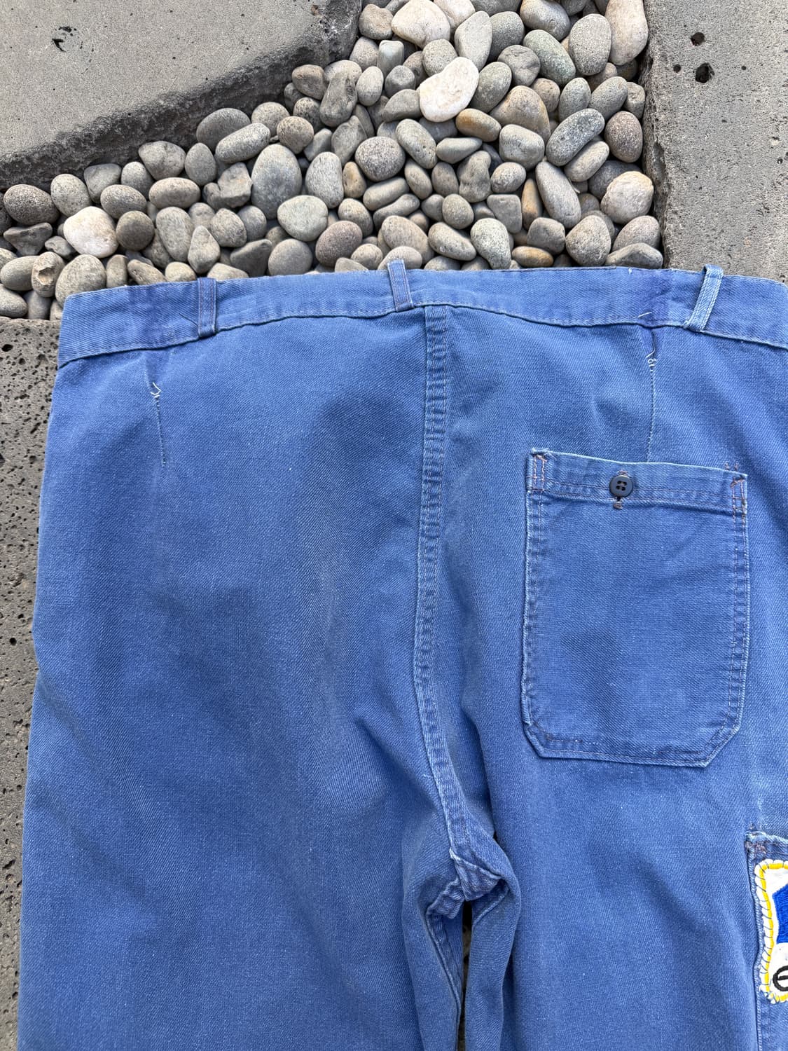 FADED WASHED BLUE OLD 빈티지 프렌치워크팬츠 상품이미지9