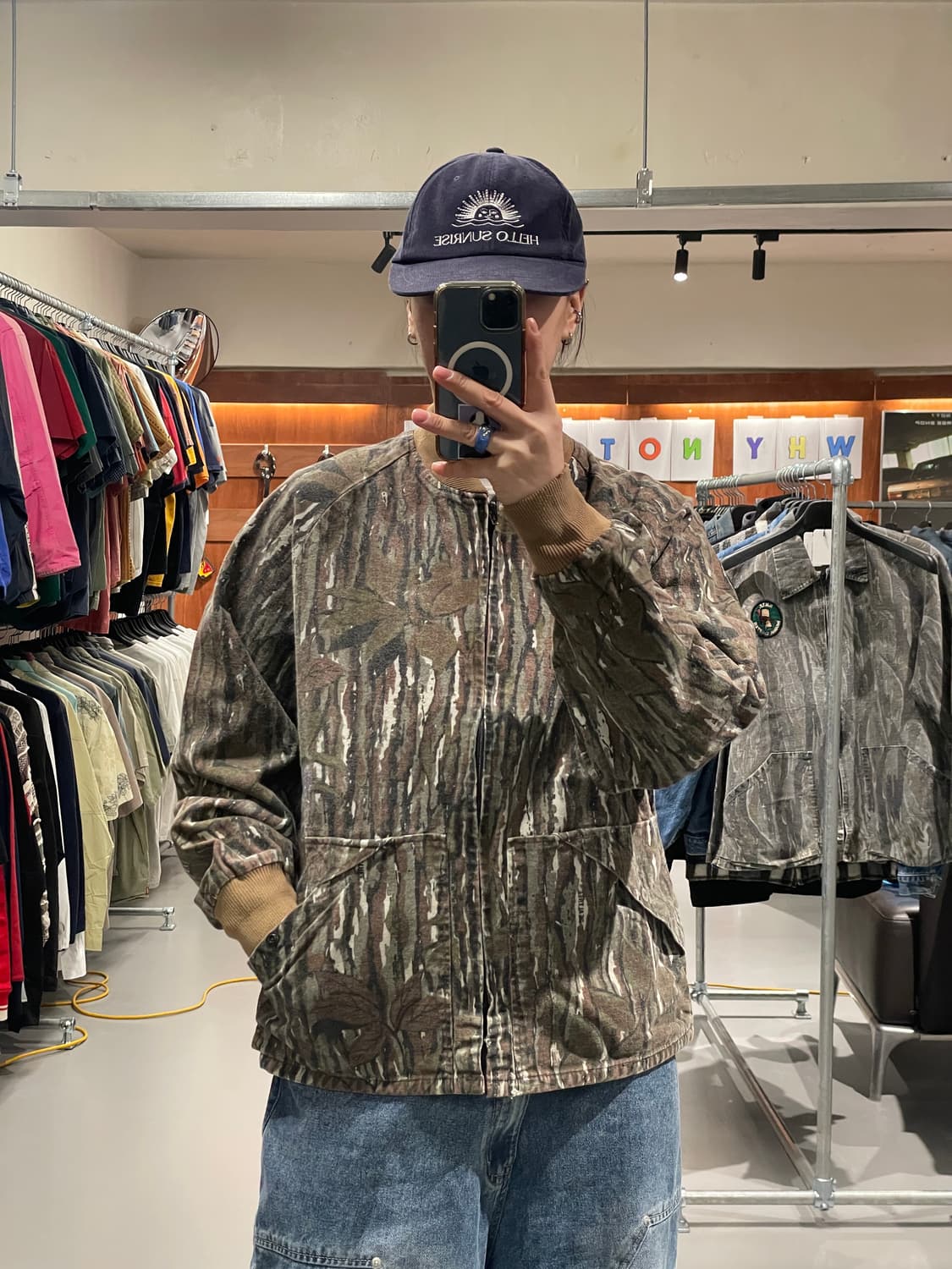 80-90‘s wallo made in usa 리얼트리 워크 자켓 상품이미지1