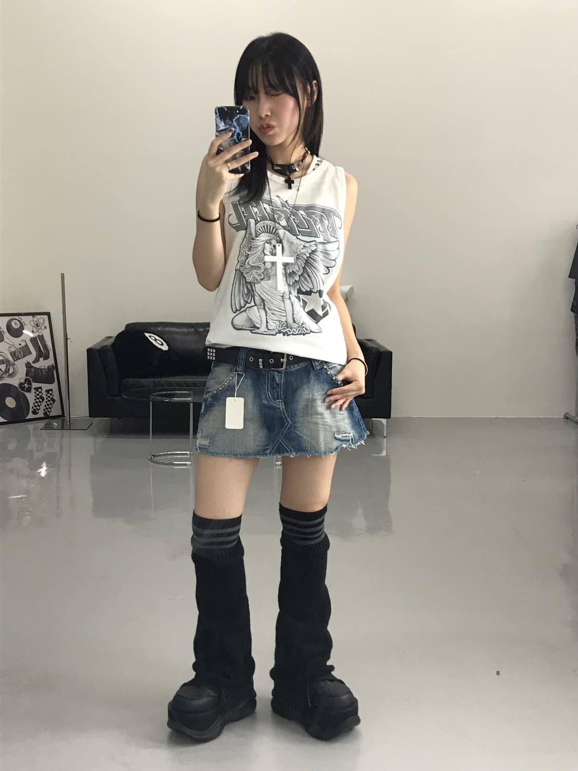 gribal Y2k Graphic Sleeveless 상품이미지2