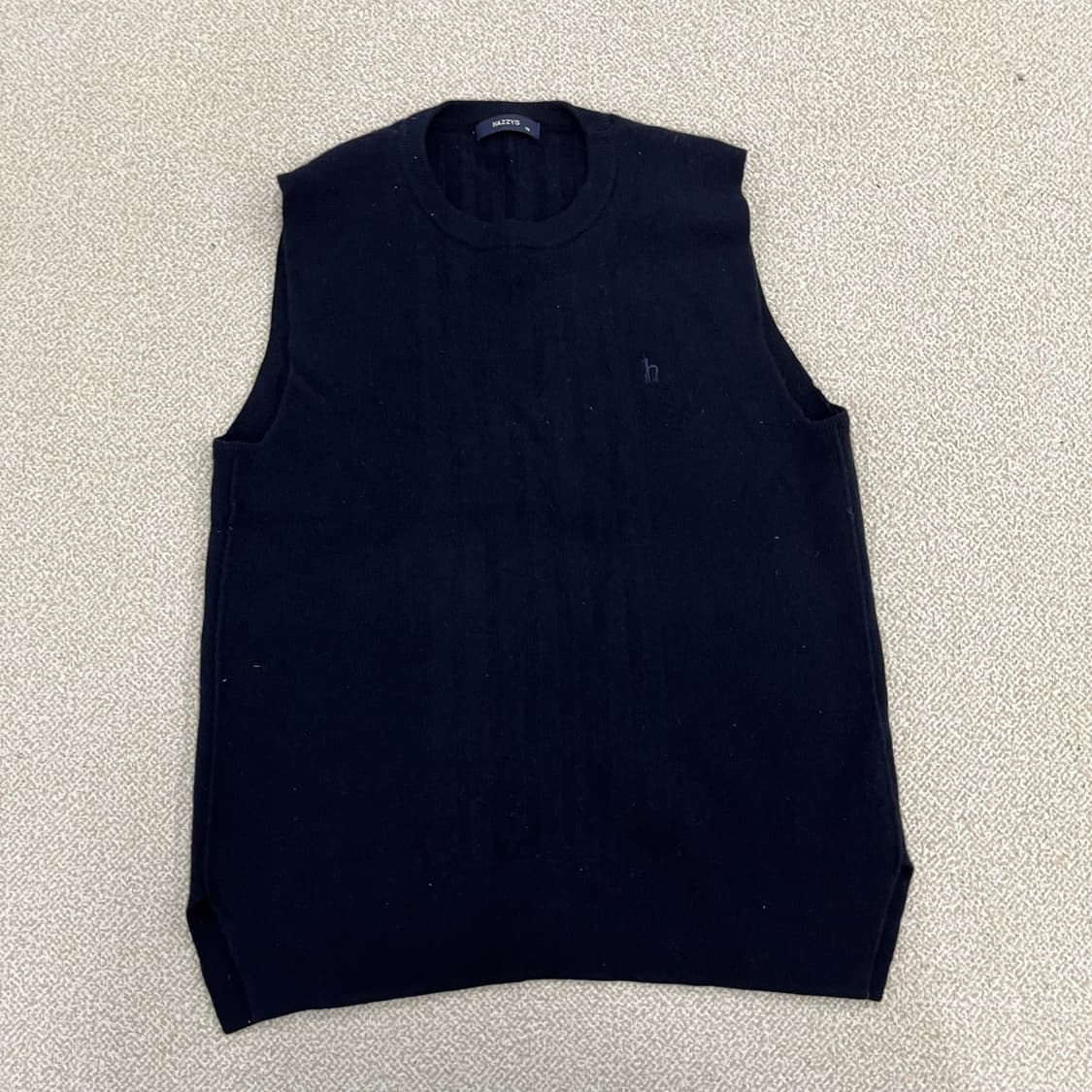 90 헤지스 여성 니트 조끼 베스트 0127M2 상품이미지1