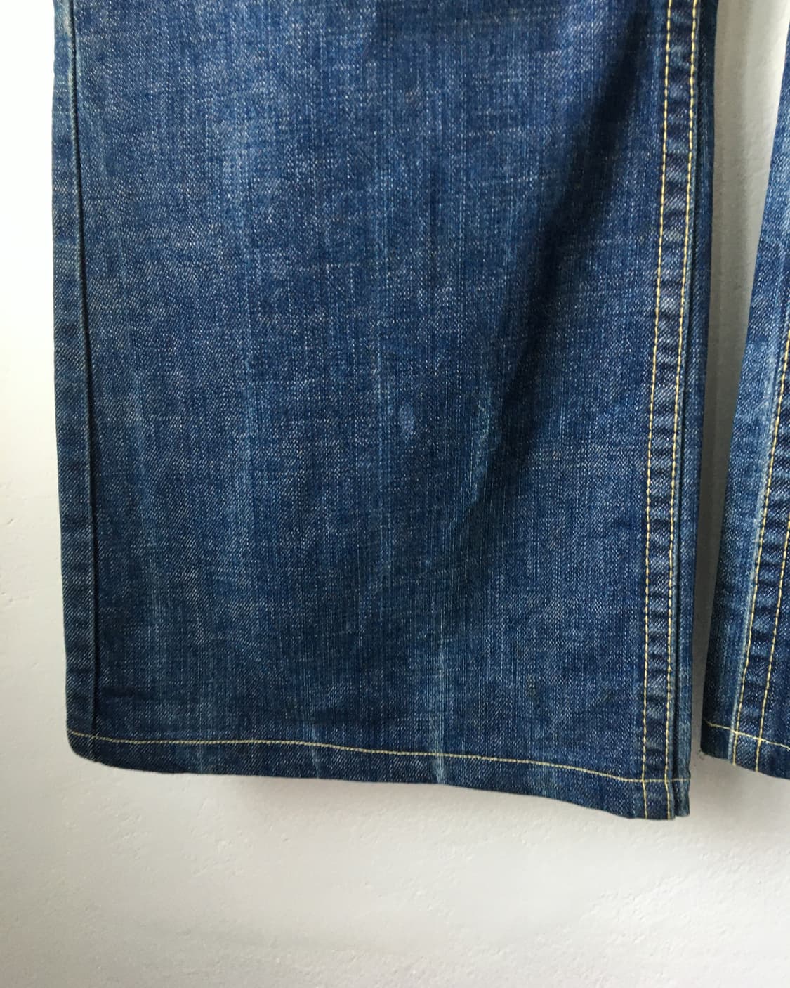 Red pepper back needle work point denim  상품이미지6