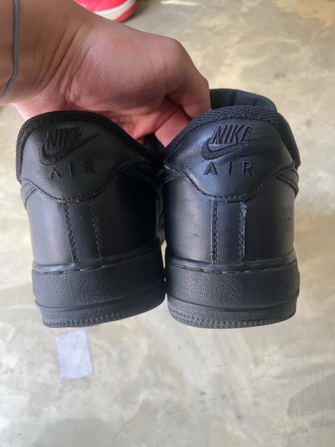 나이키 에어포스 1 블랙 275 상품이미지5