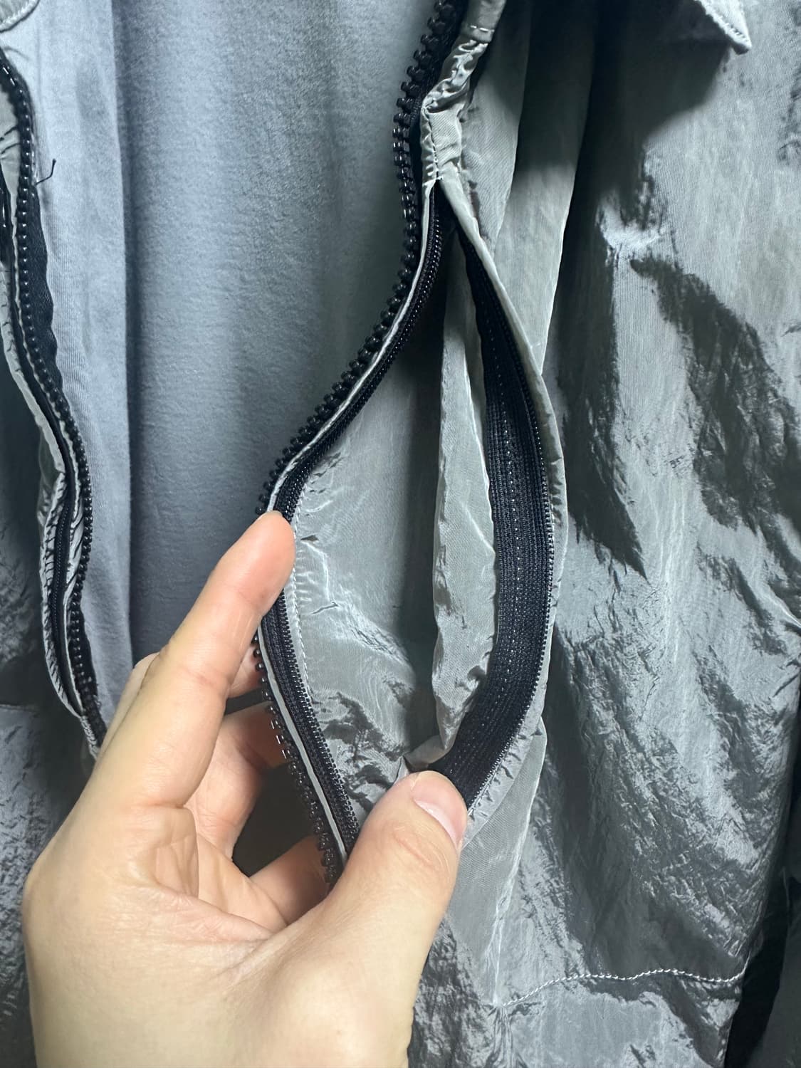 스톤아일랜드 나일론 메탈 자켓 매장판L 상품이미지8