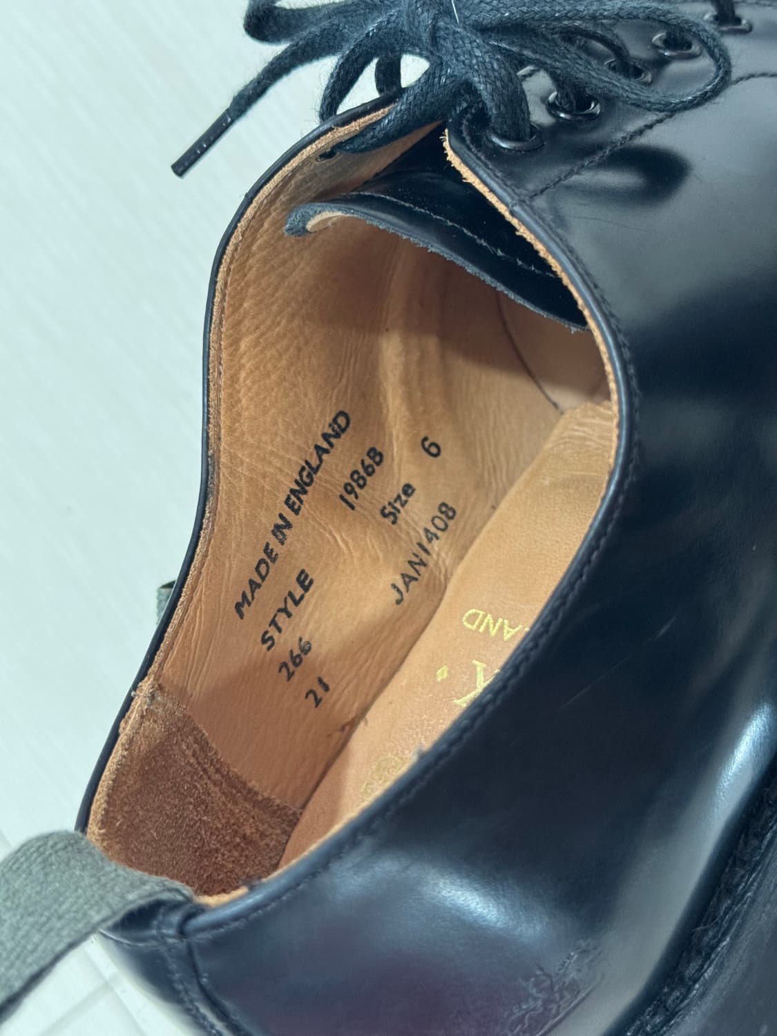 Sanders 샌더스x혹스 밀리터리 더비. Uk6 상품이미지7