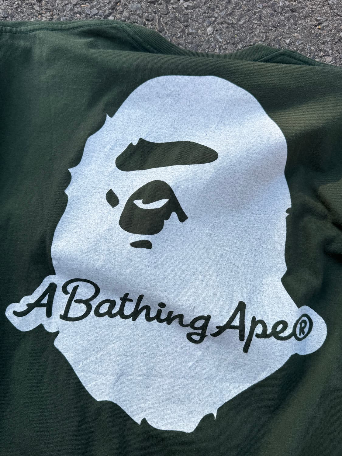 베이프 에이프 헤드 반팔티셔츠  상품이미지2